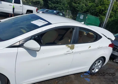 2013 Hyundai Elantra Gls from USA, damaged, VIN 5NPDH4AE1DH310307